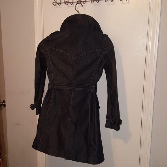 GAP 1969 Limited Edition  Oiled Denim Trench Coat! - Picture 2 of 6